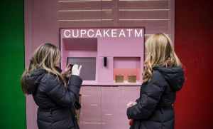 Voglia di cupcake?  Prelevalo al "bancomat"