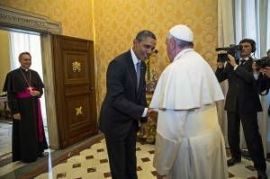 L'arrivo in Vaticano e l'incontro con il Papa