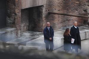 Obama al Colosseo