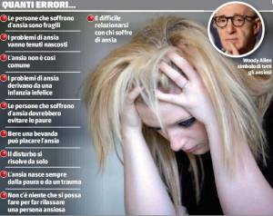 Tutti gli errori da evitare sull'ansia