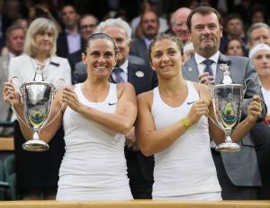 L'incredibile slam di Sara e Roberta