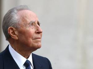 L’ex presidente Ciampi ricoverato in ospedale a Bolzano