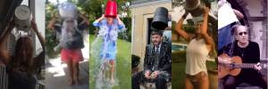 Alcuni vip alle prese con l'Ice Bucket Challenge