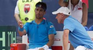 Dalla vena di Fognini, qui con il nostro Ct, le speranze azzurre di cogliere un risultato storico