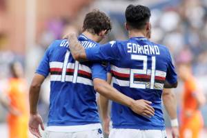 Samp vola in zona Champions, un pari rallenta l'Udinese