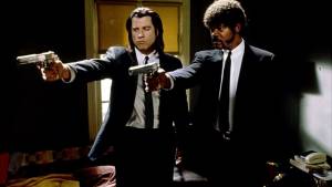 Una scena del film "Pulp Fiction" di Quentin Tarantino