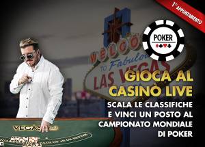 Con Casinò Live vinci un viaggio a Las Vegas