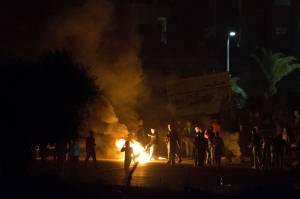 Scontri tra giovani arabi e la polizia israeliana a Kfar Kana / 10 novembre