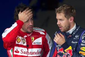 Da Alonso a Vettel. I campioni allo sbando si passano la Rossa