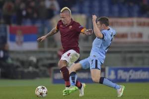 Champions, la Roma perde con il Manchester City ed è eliminata