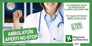 Ambulatori aperti in Lombardia