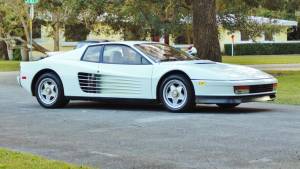 La Testarossa di Miami Vice all'asta su eBay