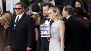 Ai Golden Globe la solidarietà con Charlie Hebdo