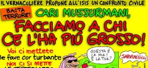 Il Vernacoliere sfida l'Isis: "Cari mussurmani, facciamo a chi ce l'ha più grosso"