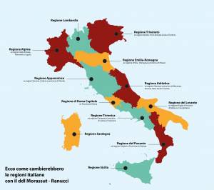 "Tagli alle Regioni: da 20 a 12": il Pd si spacca sulla riforma