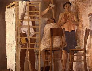 Fausto Pirandello, "Il bagno" (1934)