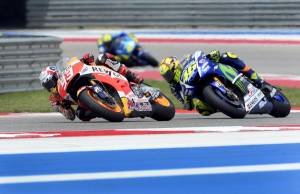 MotoGp, trionfa Marquez. Rossi e Dovizioso sul podio