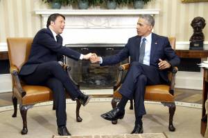 Renzi porta il vino a Obama: sarà mica quello di D'Alema?