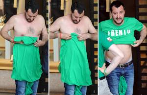 La vestizione di Salvini