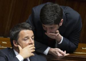 Matteo Renzi e Roberto Speranza