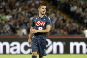 Napoli, Mertens tiene viva la speranza Champions