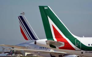 Alitalia non rinnoverà la partnership con Air France-Klm