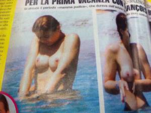 Ornella Muti e gli scatti hot al mare