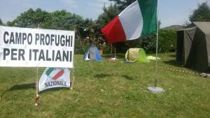 Il campo profughi di italiani