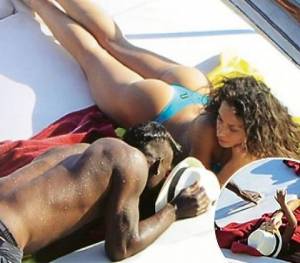 Mario Balotelli e Raffaella Fico, passione al mare