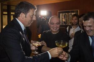 Matteo Renzi incontra alcuni rappresentanti della comunità italiana in Giappone