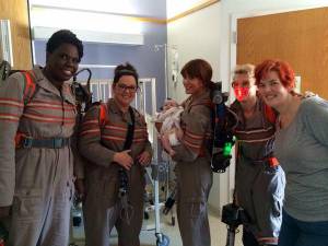 Le prime immagini benefiche delle Ghostbusters