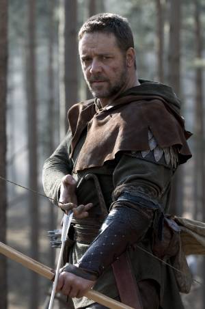 Russel Crowe nei pianni di Robin Hood