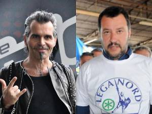 Pelù: "Salvini neonazista". Lui:"Lo querelo"