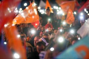 Turchia, festeggiamenti dopo la vittoria di Erdogan