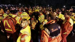 I tifosi lasciano lo stadio di Hannover