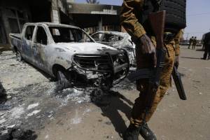 La scena dell'attacco a Ouagadougou