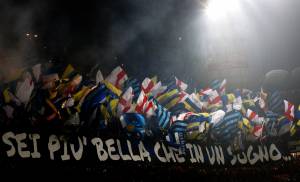 Coreografie show, a San Siro è derby sugli spalti