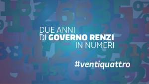 Le slide dei due anni del governo Renzi