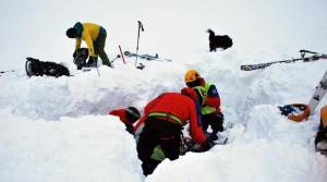 Valanga in Val Pusteria "10 persone sotto neve"