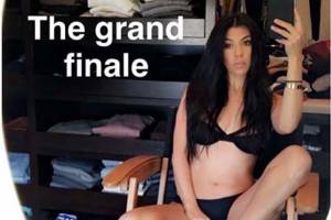 Kourtney Kardashian hot su Snapchat
