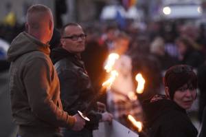 Germania, la manifestazione di Thuegida contro l'islam