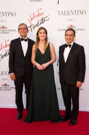 Il look audace della Boschi per la Traviata