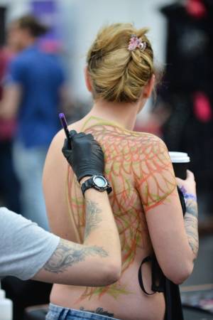 Lo show dei tatuaggi fa impazzire Londra