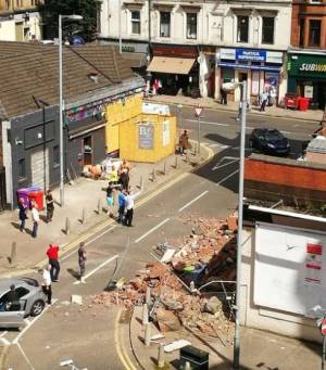 Esplosione a Glasgow in un ristorante