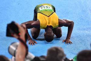 Bolt da leggenda: oro nei 200