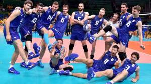 Gli azzurri del volley donano il premio di 50mila euro ai terremotati