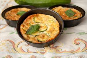 Mini quiche di zucchine