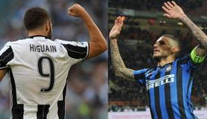 Icardi e Higuain, il "derby" argentino inizia... pari