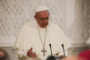 Papa Francesco visita la moschea di Baku