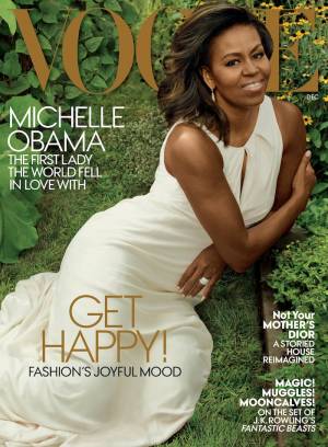 Michelle Obama, elegante e sexy per Vogue